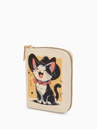 Кошелёк на молнии «Выбражулька», 8.5×2.5×10.5 см, с принтом, бежевый - фото 809249714