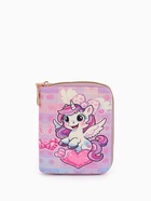 Кошелёк на молнии «Выбражулька», 8.5×2.5×10.5 см, с принтом, розовый/сиреневый - Фото 3
