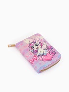 Кошелёк на молнии «Выбражулька», 8.5×2.5×10.5 см, с принтом, розовый/сиреневый - фото 809249720