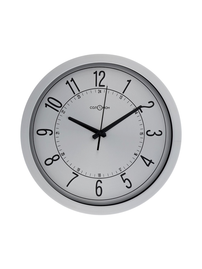УЦЕНКА Часы настенные интерьерные «Соломон», плавный ход, d=35 см - Фото 1