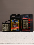 Подарочный набор «Настоящему мужику», гель для душа канистра 500 мл и мочалка лента, HARD LINE - Фото 2