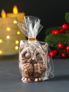 Свеча новогодняя декоративная «Филюшка», 50×65 мм, коричневый - фото 809250171