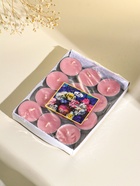 Набор свечей ароматических чайных 12 шт., d=37 мм, 15 г, 4 ч. горения, садовые цветы - Фото 1