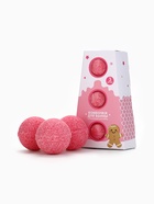 Бомбочки для ванны, аромат клубничный коктейль, набор 3 шт. × 40 г, URAL LAB - фото 60867844