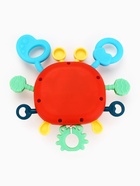 Игрушка тянучка Крошка Я «Крабик» развивающая, сенсорная, красная - Фото 5