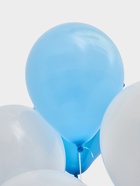 Воздушные шары латексные 12", набор «Синий» 40 шт., с конфетти - Фото 6