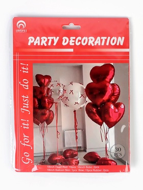 Воздушные шары, набор «С любовью», 30 предмет