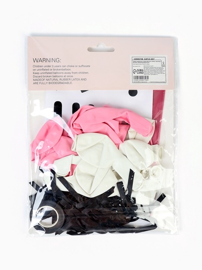 Воздушные шары, набор «Розовый», 44 предмета