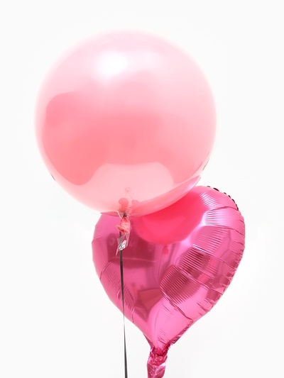 Воздушные шары, набор «Розовый», 44 предмета