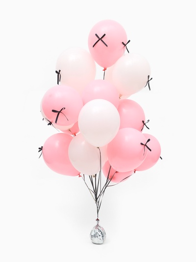 Воздушные шары, набор «Розовый», 44 предмета