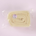 Лента с имитацией жемчуга, 6 см, 7.5±0.5 м, белая 10905563