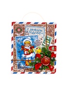 Сладкий новогодний подарок «Посылка», детский, 800 г - фото 118585512