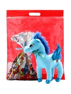 Сладкий новогодний подарок «Изумрудик», конфеты + игрушка, детский, 500 г - фото 58049200