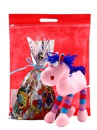 Сладкий новогодний подарок «Тошка», конфеты + игрушка, детский, 500 г - фото 58049266