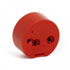 Будильник «Щелкунчик», плавный ход, 8×8 см, красный - Фото 3