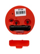 Будильник «Щелкунчик», плавный ход, 8×8 см, красный - Фото 5