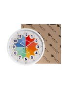 Часы настенные «Обучающие», детские, плавный ход, d=30 см, белые - Фото 6