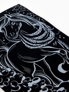 Гравюра «Лошадка» с золотым основанием, А4 - Фото 5