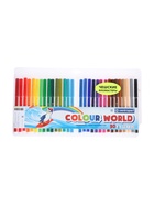 УЦЕНКА Фломастеры 30цв 2.0 мм Centropen 7550/ ТП Colour World, смываемые. европодвес, линия 1.0 мм 24 - Фото 5