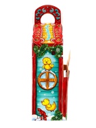 Сладкий новогодний подарок «Теремок», игрушка + конфеты + раскраска, детский, 400 г - фото 118585764