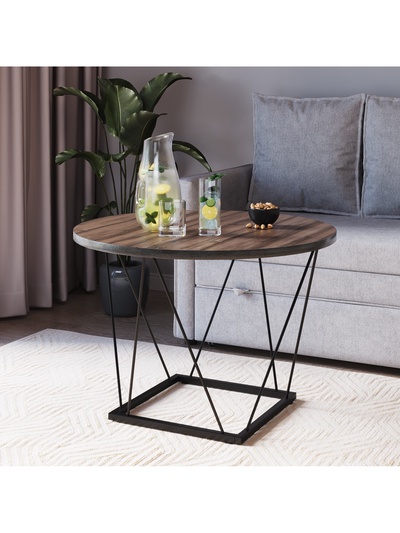 Столик журнальный «Норман», 800×800×560 мм, цвет авелано