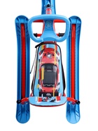 УЦЕНКА Снегокат «Twiny 2+» Sportcar, со спинкой, с родительской ручкой, синий, красный, TW2+/SC Nika Kids - Фото 16