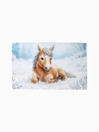 Набор кухонных полотенец «Доляна. Морозное утро», 28×44 см - 3 шт., вафля 160 г/м² 10900092