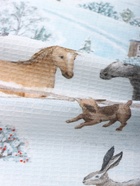 Набор кухонных полотенец «Доляна. Морозное утро», 28×44 см - 3 шт., вафля 160 г/м² 10900092