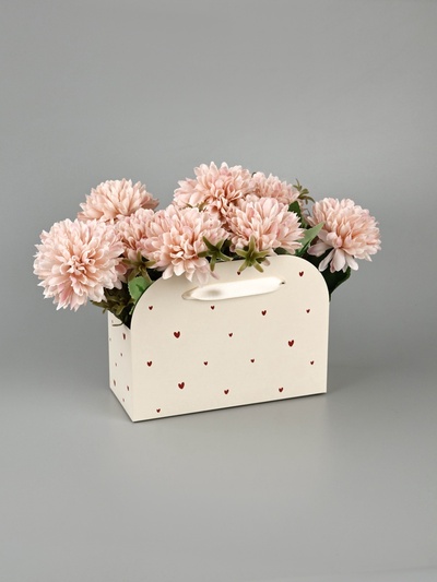 Коробка для цветов складная «Особый праздник», 17×13×7 см