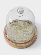 Клош стеклянный, 18×18×20.5 см, дерево - Фото 3