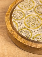 Клош стеклянный, 18×18×20.5 см, дерево - Фото 4