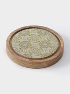 Клош стеклянный, 18×18×20.5 см, дерево - Фото 4