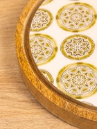 Клош стеклянный, 24×24×18.5 см, дерево - Фото 4