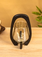 Подсвечник «Аура», 13×15×26 см, стекло, дерево - фото 809250895 Подсвечник «Аура», 13×15×26 см, стекло, дерево - фото 809250895