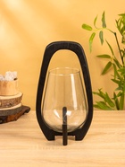 Подсвечник «Аура», 18×19×33 см, стекло, дерево - фото 809250899 Подсвечник «Аура», 18×19×33 см, стекло, дерево - фото 809250899