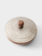 Сахарница «Алюм», 15×15×11 см, алюминий, дерево - Фото 2