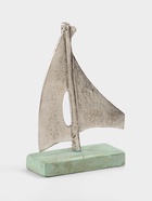 Сувенир «Парусник», 6×17×24 см, алюминий, дерево - Фото 3