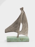 Сувенир «Парусник», 6×17×24 см, алюминий, дерево  (артикул 10662562)  большой выбор товаров оптом и в розницу по низким ценам с доставкой