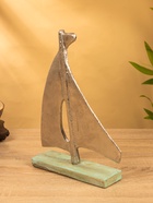 Сувенир «Парусник», 6×22×32 см, алюминий, дерево - Фото 3