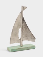Сувенир «Парусник», 6×22×32 см, алюминий, дерево - Фото 3