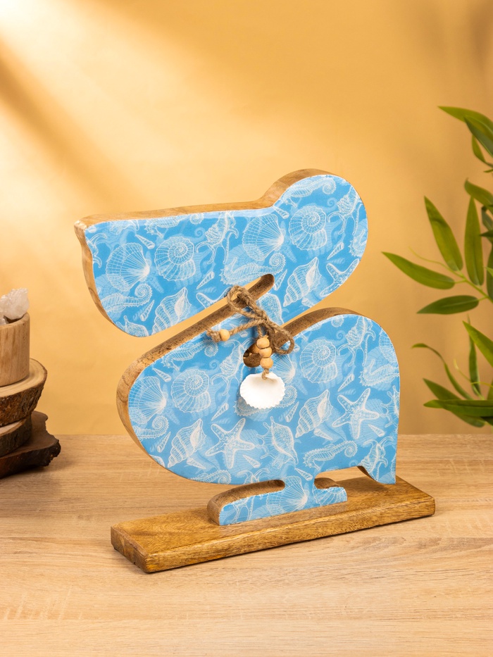 Фигурка сувенирная «Пеликан», дерево