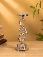 Подсвечник «Жар-птица», 11×11×30 см, алюминий, серебристый - фото 809250966 Подсвечник «Жар-птица», 11×11×30 см, алюминий, серебристый - фото 809250966