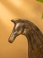 Сувенир интерьерный «Конь на пьедестале», 29.5×8×29 см, алюминий, мрамор - Фото 6