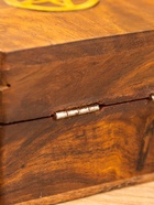 Шкатулка «Пентакль», 10×10×6 см, дерево шишам - фото 809251263