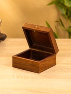 Шкатулка «Цветок», 10×10×6 см, дерево шишам - фото 809251272