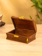 Шкатулка «Слон», 15.5×10×7 см, дерево шишам, латунь - фото 809251294