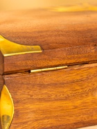 Шкатулка «Слон», 15.5×10×7 см, дерево шишам, латунь - фото 809251300