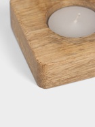 Подсвечник для чайной свечи «Квадрат», 8×8×2.5 см, дерево шишам - Фото 3