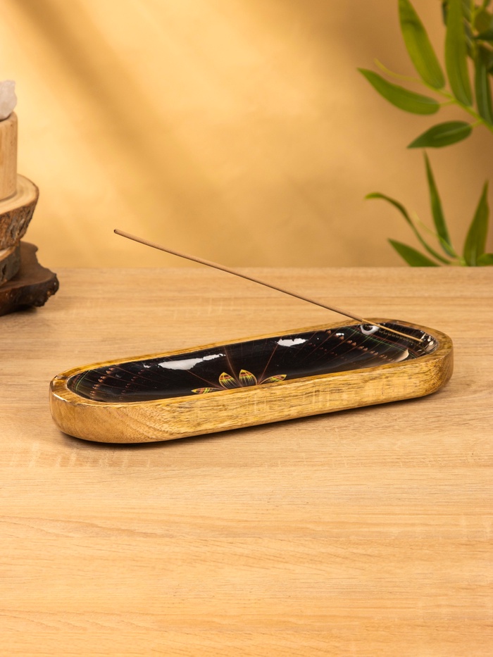 Подставка под благовония «Хинди», 28×10×3 см, манговое дерево - Фото 1