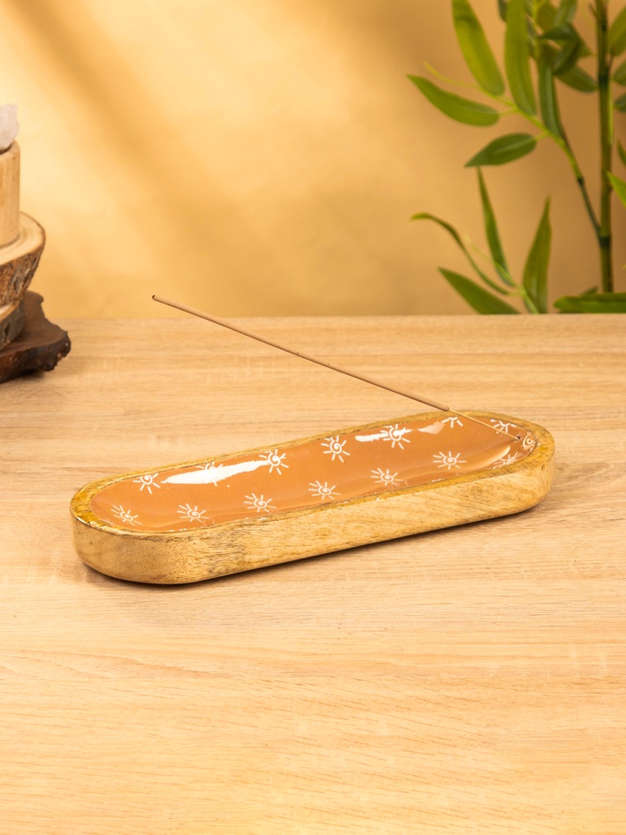 Подставка под благовония «Сани», 28×10×3 см, манговое дерево